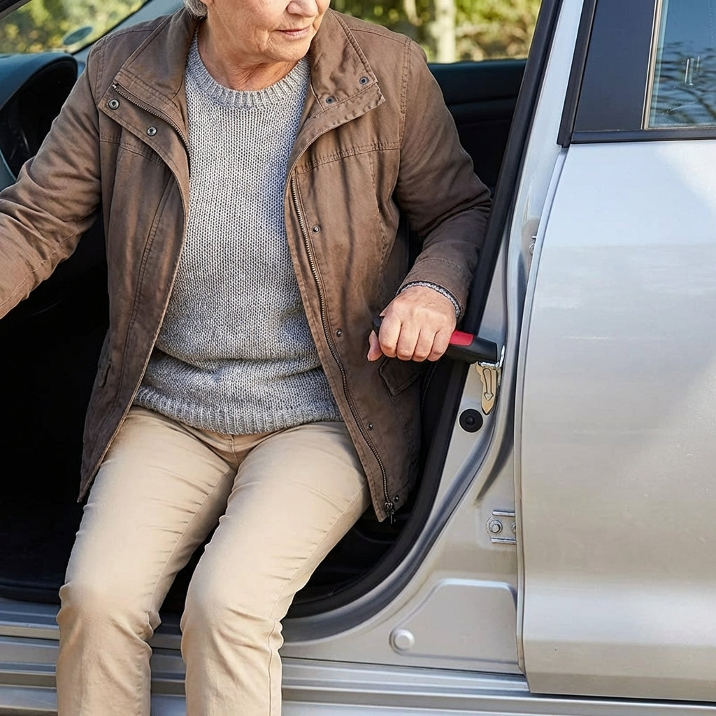 Poignée de sortie voiture pour seniors